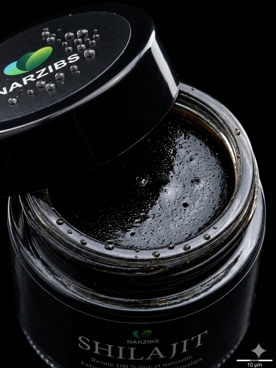 Résine pure gros plan